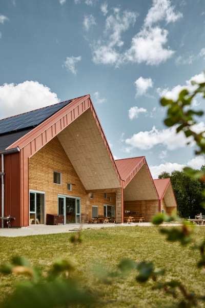 Daycare center in Holstebro welcomes children and nature in steel profiles from top to bottom, Nørre Boulevard 57, 7500 Holstebro, Denmark